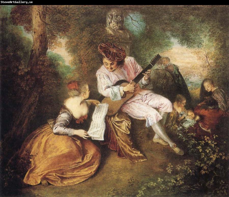 Jean-Antoine Watteau Scale of Love
